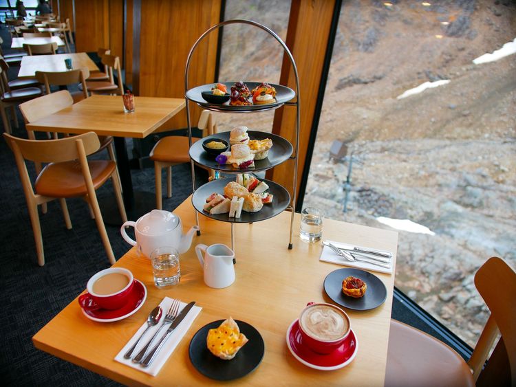 Enjoy the highest high tea in New Zealand