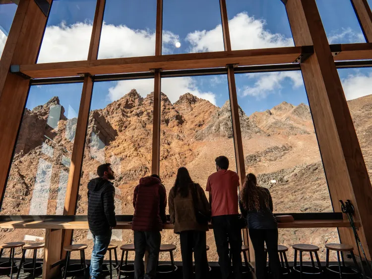 Lunch comes with a little wow up here.