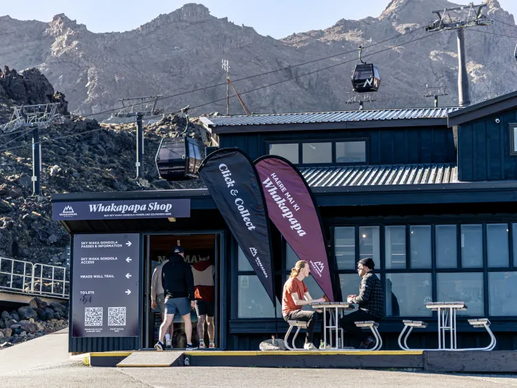 CHECK IN & JOURNEY UP THE MOUNTAIN