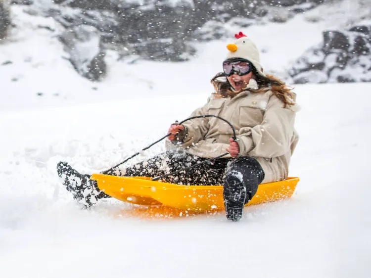 Sledding