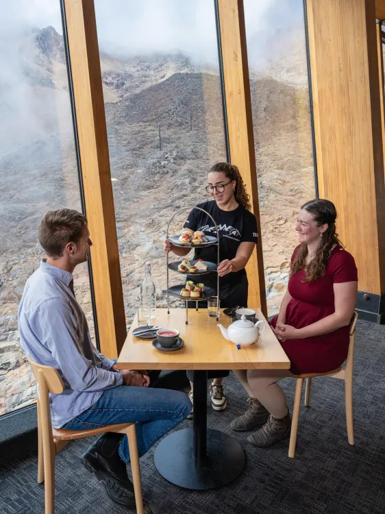 Experience New Zealand's highest high tea.