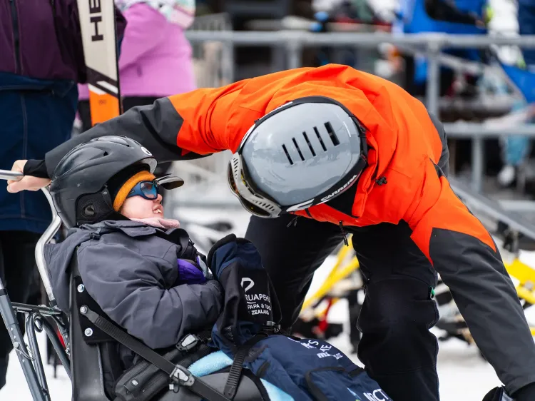Join our adaptive volunteer team.
