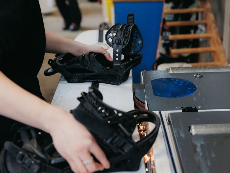 A tune up on mountain